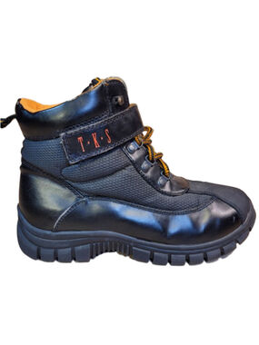 T.K.S Weldon Mens Black Winter Boots Size 6 Mens
